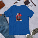 Skater Cat - Short-Sleeve Unisex T-Shirt