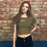 Sun and Fun - Women’s Crop Tee