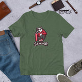 Skater Cat - Short-Sleeve Unisex T-Shirt