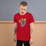 Skateboarding Alf - Short-Sleeve Unisex T-Shirt
