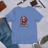 Skater Cat - Short-Sleeve Unisex T-Shirt