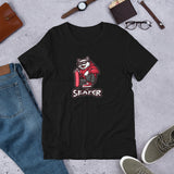 Skater Cat - Short-Sleeve Unisex T-Shirt