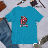 Skater Cat - Short-Sleeve Unisex T-Shirt
