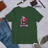 Skater Cat - Short-Sleeve Unisex T-Shirt
