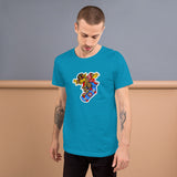 Skateboarding Alf - Short-Sleeve Unisex T-Shirt