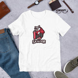 Skater Cat - Short-Sleeve Unisex T-Shirt