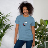 Smiley Face- Short-Sleeve Unisex T-Shirt