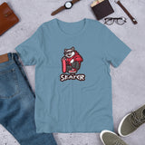 Skater Cat - Short-Sleeve Unisex T-Shirt
