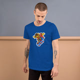 Skateboarding Alf - Short-Sleeve Unisex T-Shirt