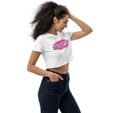 Organic Crop Top - Girls just want to have rights!