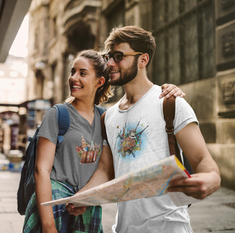 #Travel - Short-Sleeve Unisex T-Shirt