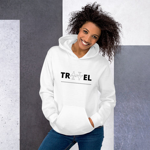 #Travel - Unisex Hoodie