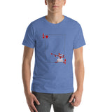 Ace Of Hearts- Short-Sleeve Unisex T-Shirt