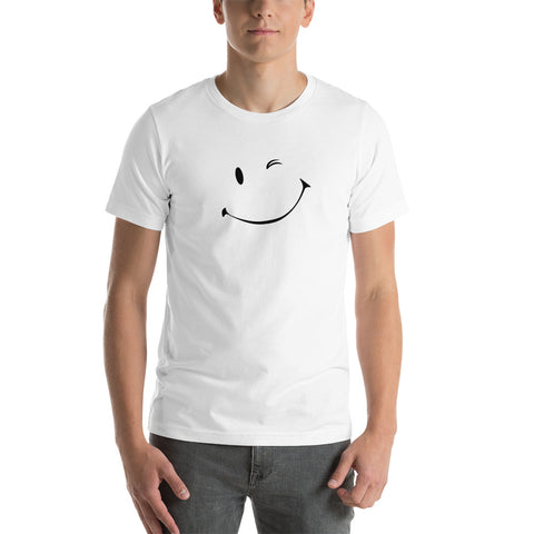 Smiley Face- Short-Sleeve Unisex T-Shirt