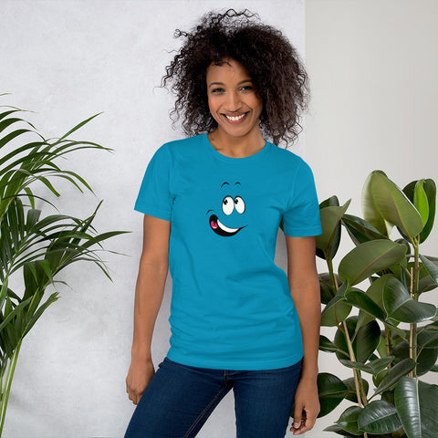 Smiley Face- Short-Sleeve Unisex T-Shirt