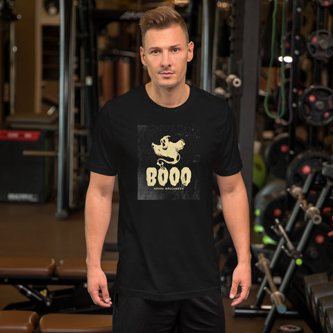 Booo- Short-Sleeve Unisex T-Shirt