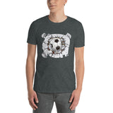 Soccer Wall - Short-Sleeve Unisex T-Shirt