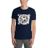 Soccer Wall - Short-Sleeve Unisex T-Shirt