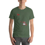 Ace Of Hearts- Short-Sleeve Unisex T-Shirt