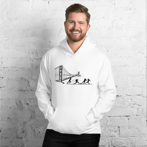 Soccer under bridge - Unisex Hoodie